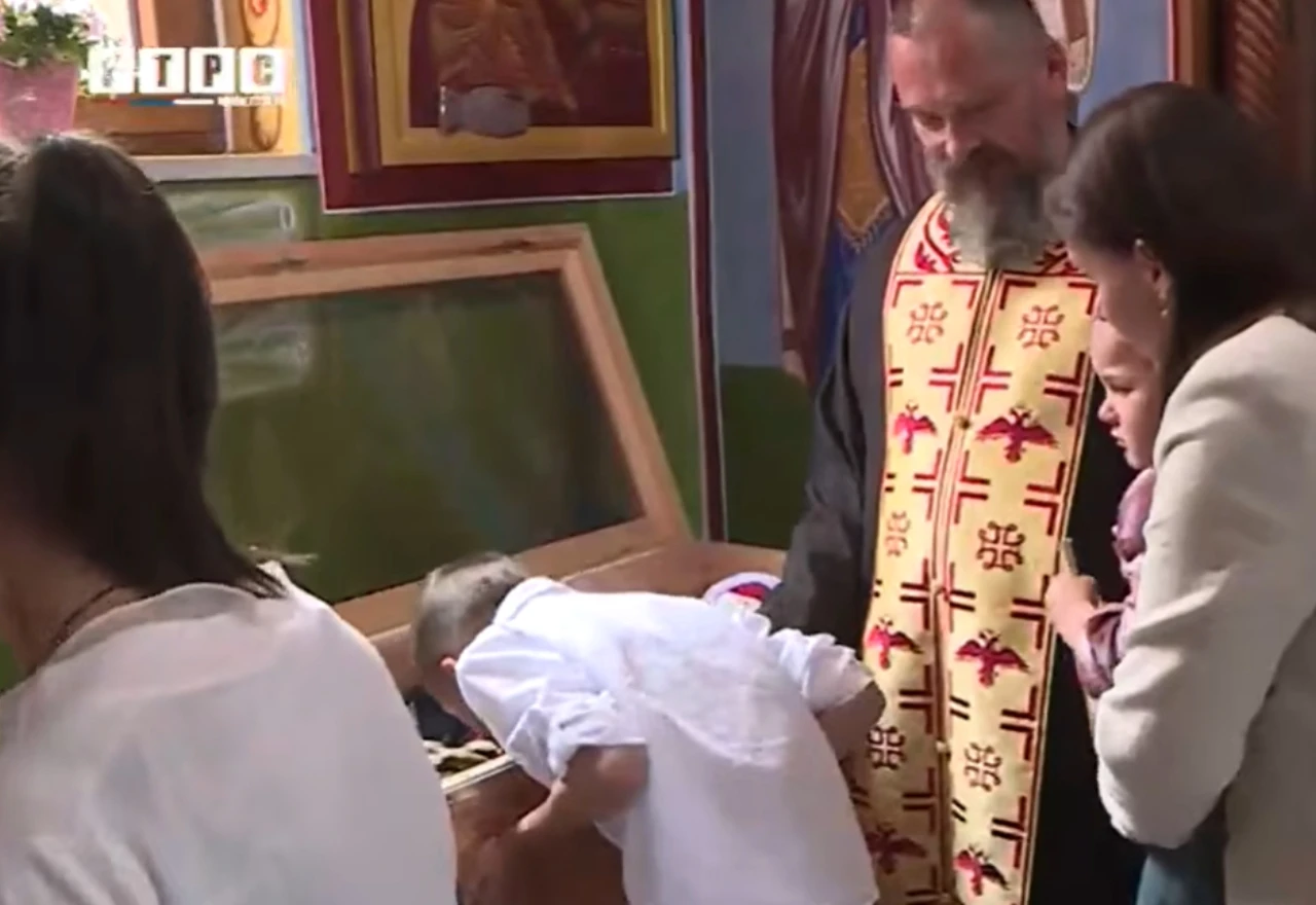 Vjernici se okupili u Mrkonjićima u čast majke Svetog Vasilija Ostroškog