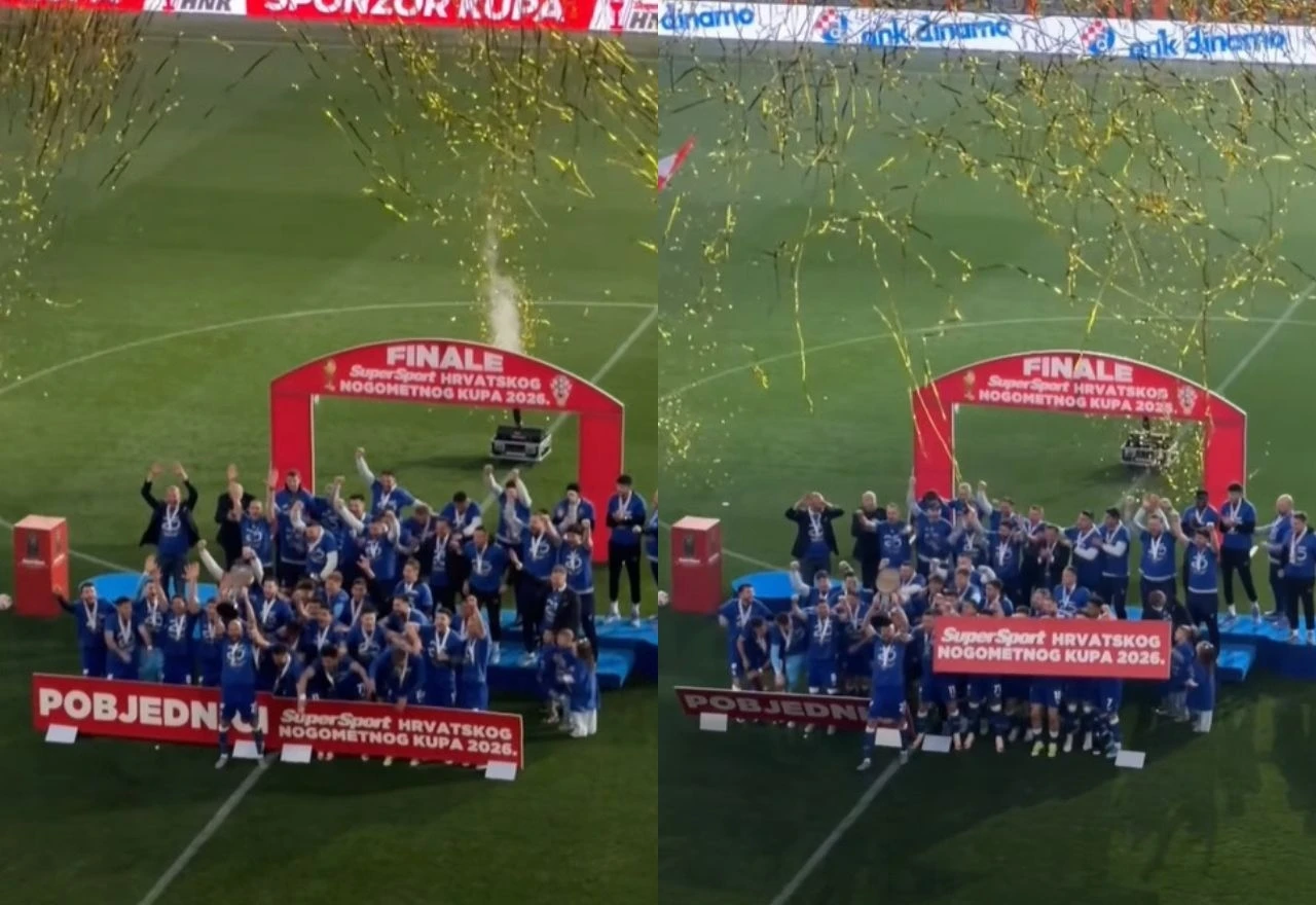Dinamo pobijedio Rijeku i osvojio Kup Hrvatske