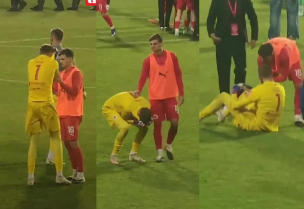 VIDEO | Vratar Zrinjskog tješio reprezentativca nakon izgubljenog finala