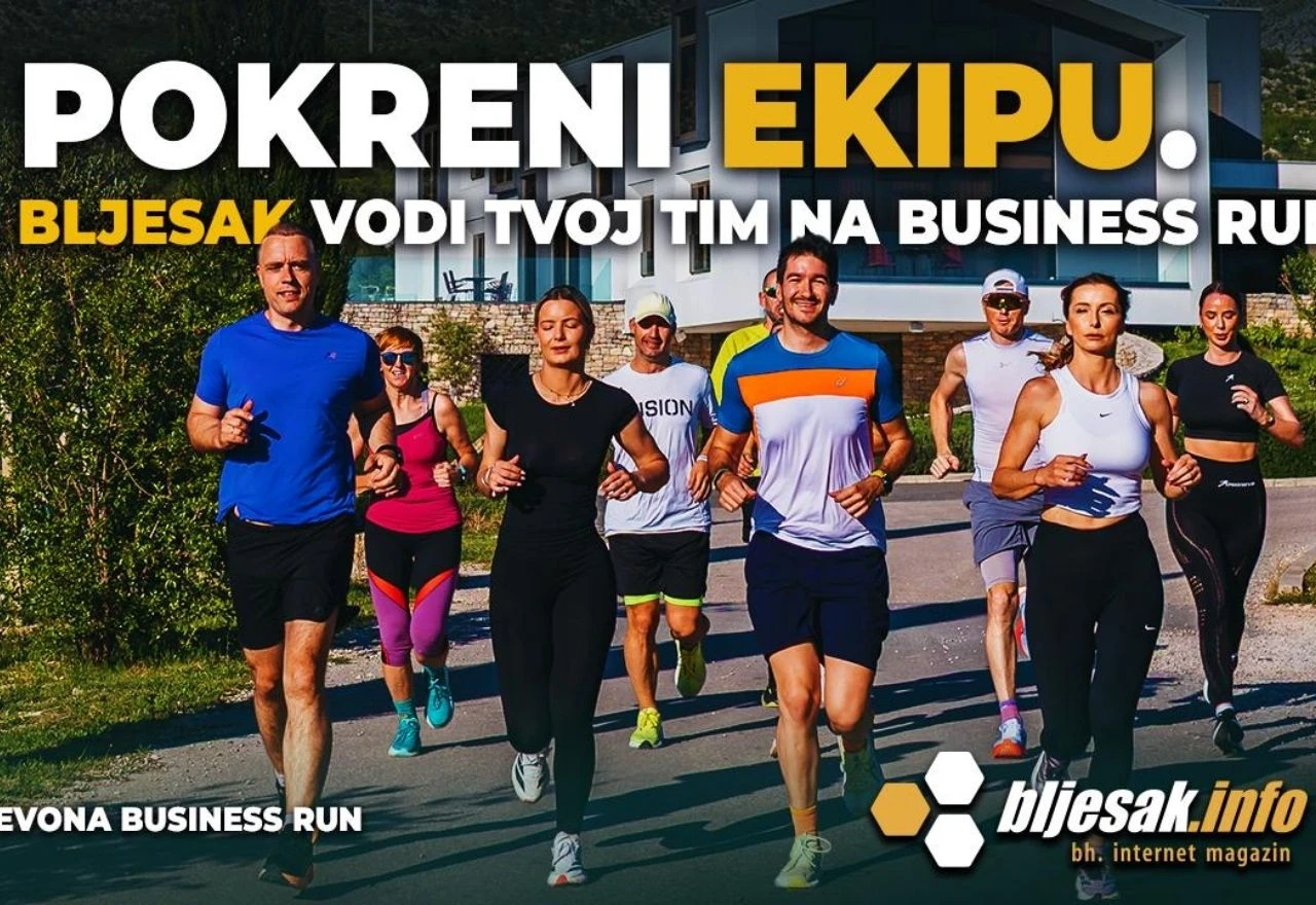 Nagradna igra: Osvojite nastup za svoj tim na EVONA Business Run Mostar