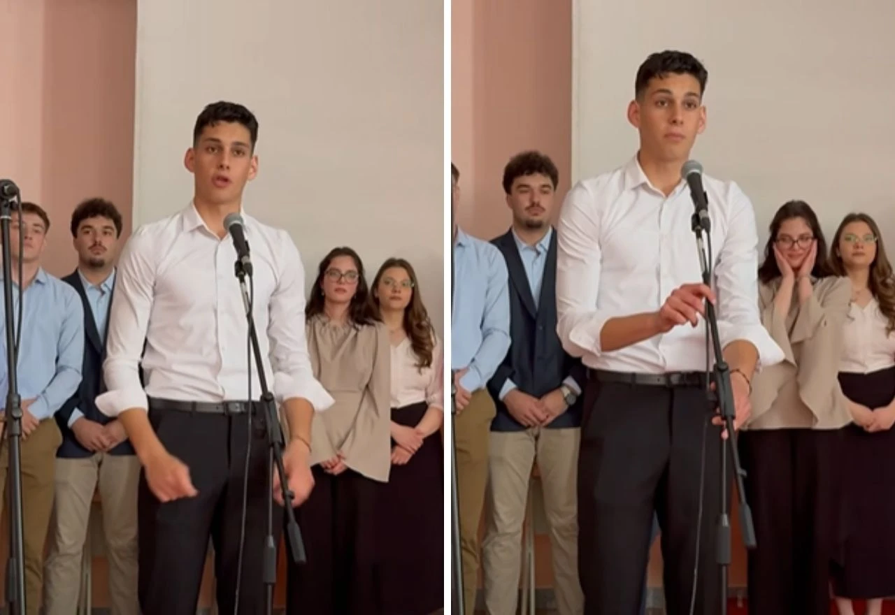 VIDEO | Govor maturanta Antonia Muse nikoga nije ostavio ravnodušnim: "Ostanite gladni i žedni znanja"