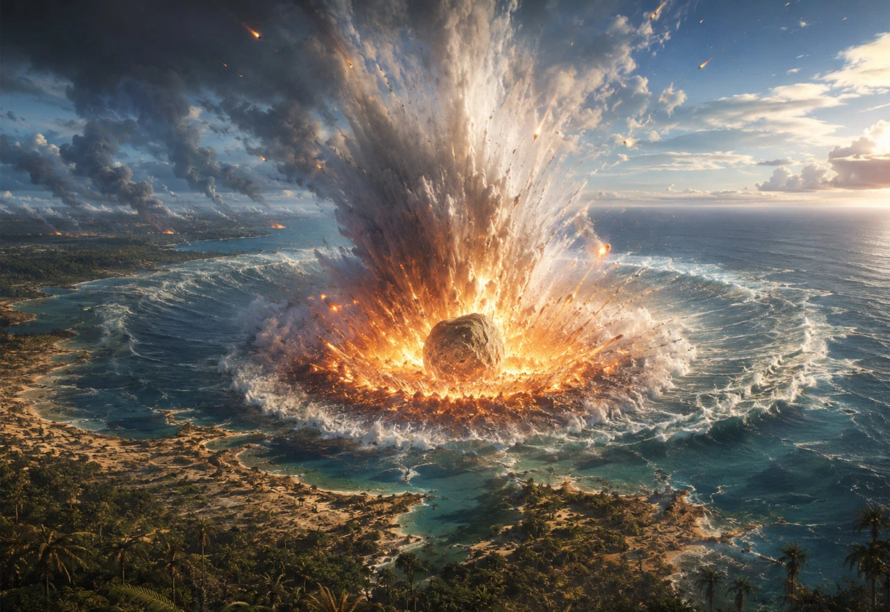 Znanstvenici objavili simulaciju: Bi li ljudi preživjeli udar asteroida koji je izbrisao dinosaure?