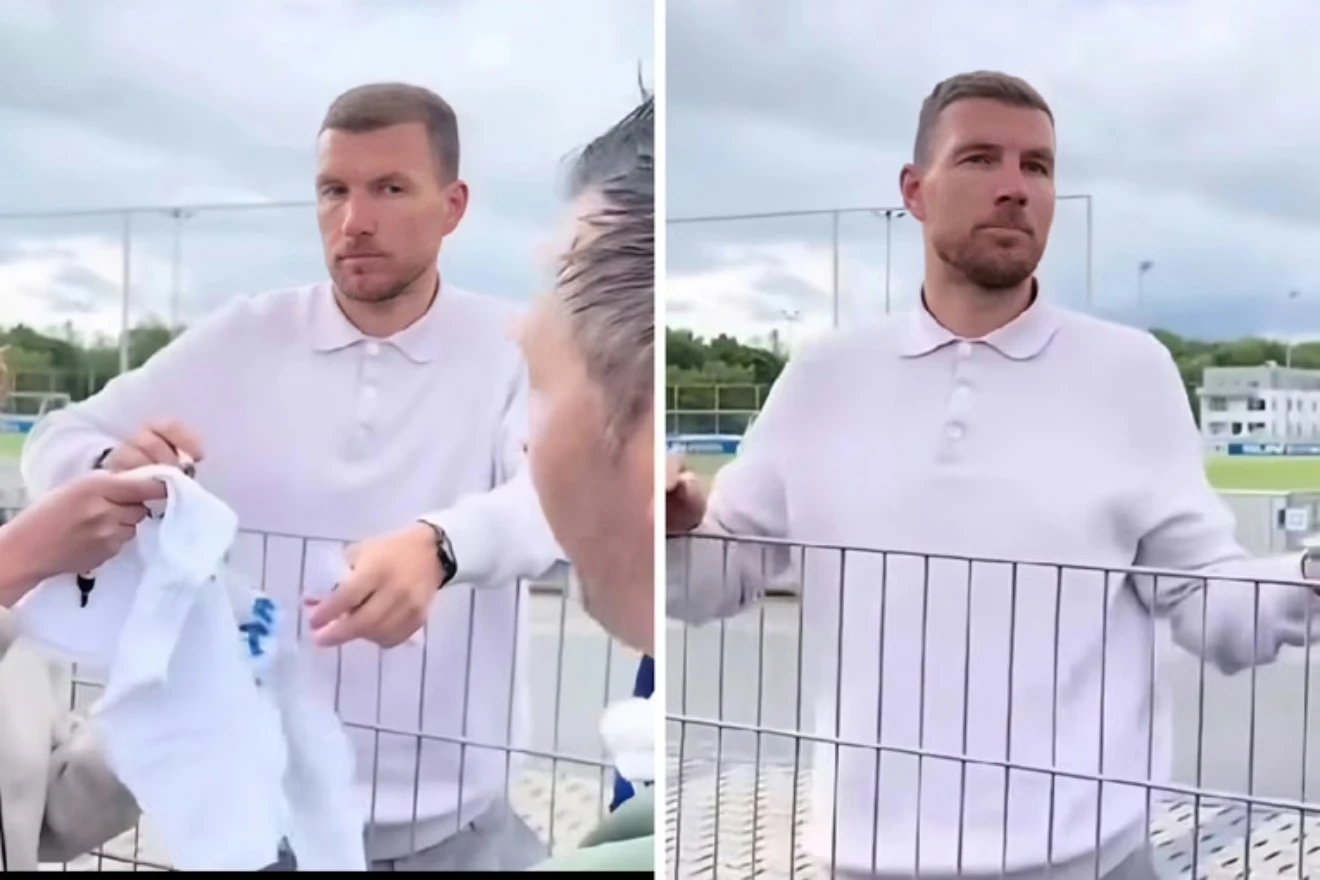 VIDEO: Edina Džeku iznervirao uporni navijač: "Deset puta si bio, nemoj za**bavati!"