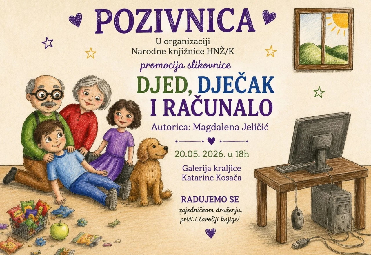 U Mostaru predstavljanje slikovnice "Djed, dječak i računalo"