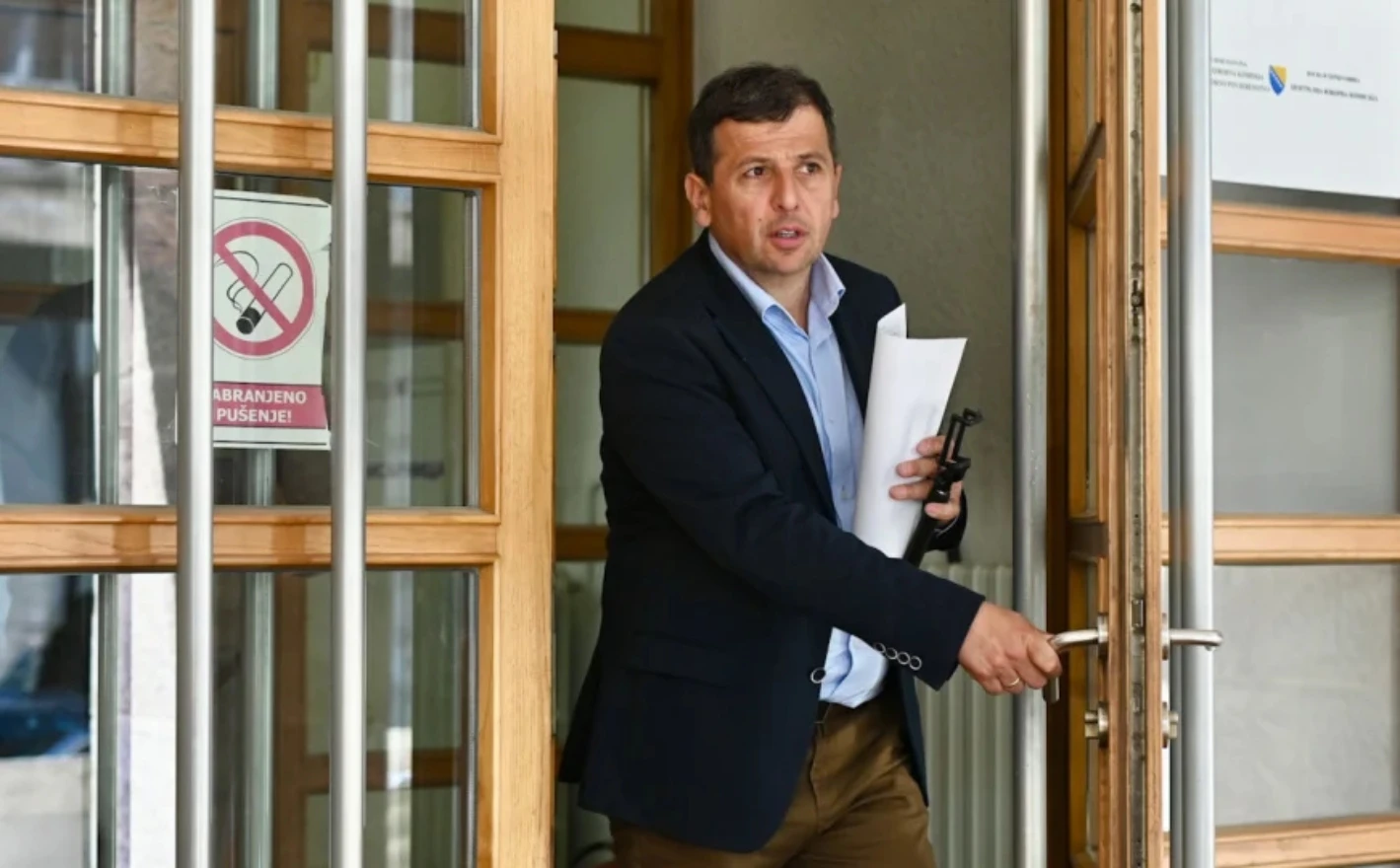 Nebojša Vukanović predao potpise i potvrdio kandidaturu za Predsjedništvo BiH