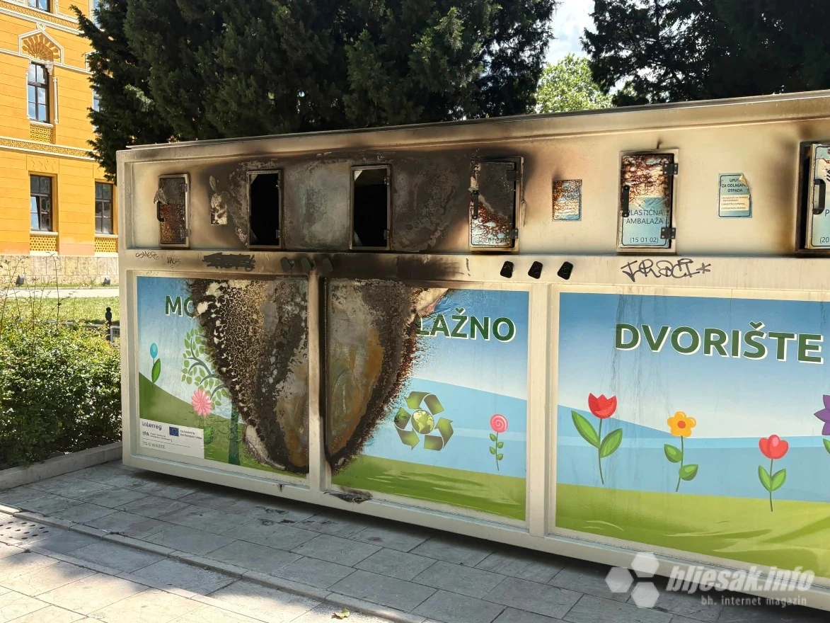 Mostar ostao bez mobilnog reciklažnog dvorišta na šetalištu