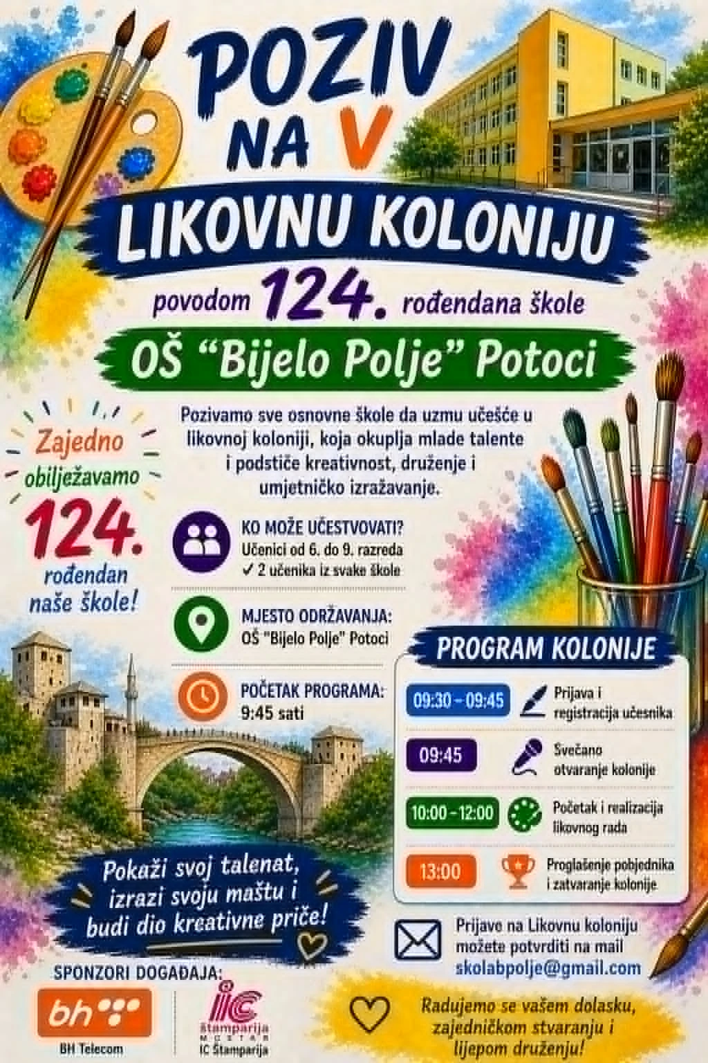 Mostarska škola ponovno okuplja mlade umjetnike i kreativce