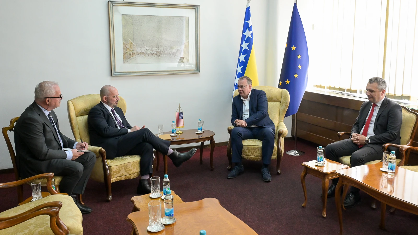 Nikšić i Ginkel razgovarali o Južnoj plinskoj interkonekciji