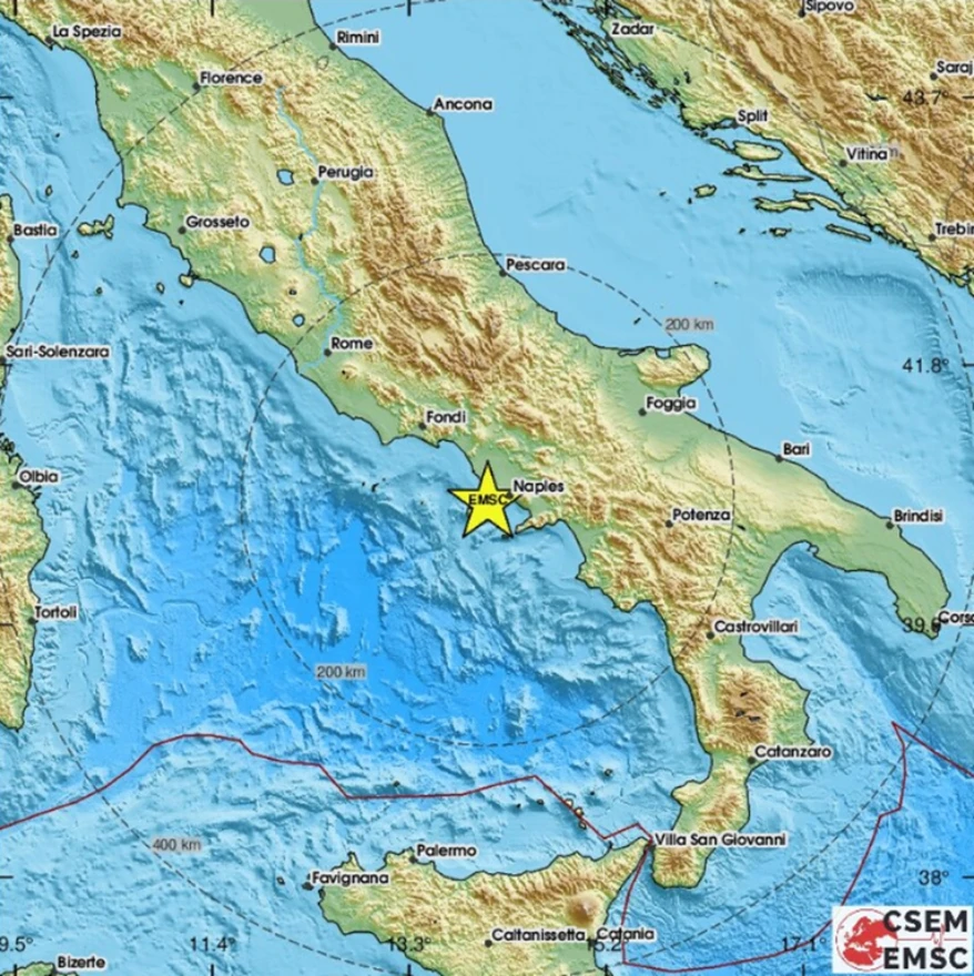 Italija: Potres zatresao područje u blizini supervulkana, zatvorene škole