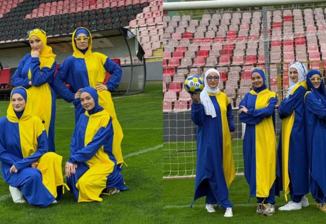 VIDEO | Hidžab Shop iz Zenice predstavio trenerke u bojama BiH