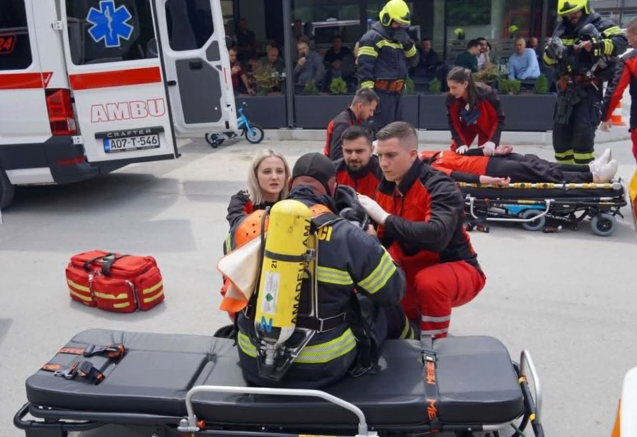 Velika pokazna vježba otkrila snagu sustava zaštite i spašavanja u Travniku