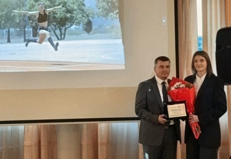HAK Zrinjski ponosan: Ana Dorotea Markić među nagrađenim atletičarima