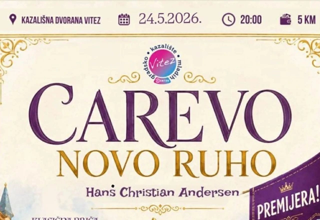 Dani hrvatskog kazališta u BiH nastavljaju se Andersenovim klasikom