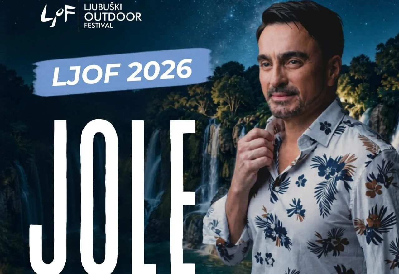 Jole stiže na vodopad Kravica u sklopu Ljubuški Outdoor Festivala