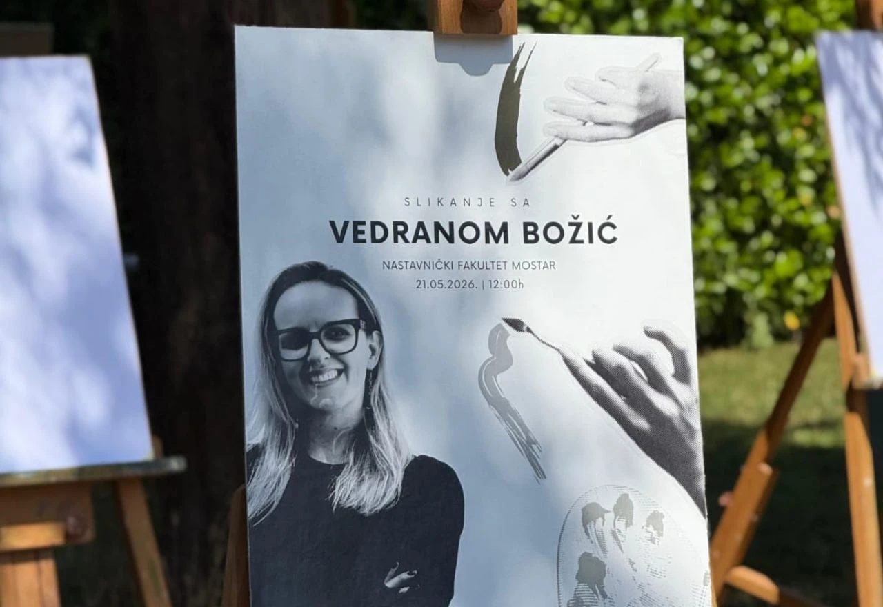 Radionica slikanja s Vedranom Božić u Mostaru