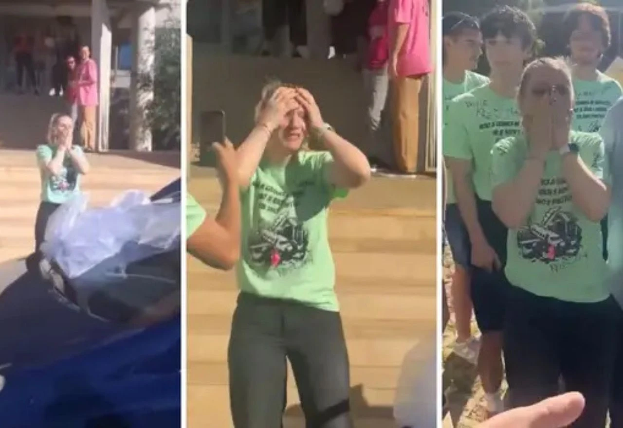 VIDEO | Zadarski maturanti razrednici poklonili automobil: "Ništa me ovako nije ganulo"