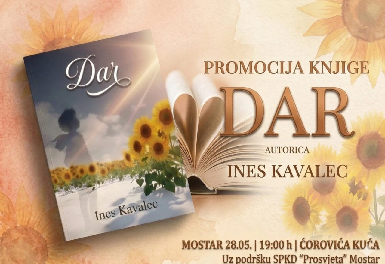 U Mostaru promocija knjige "Dar" autorice Ines Kavalec