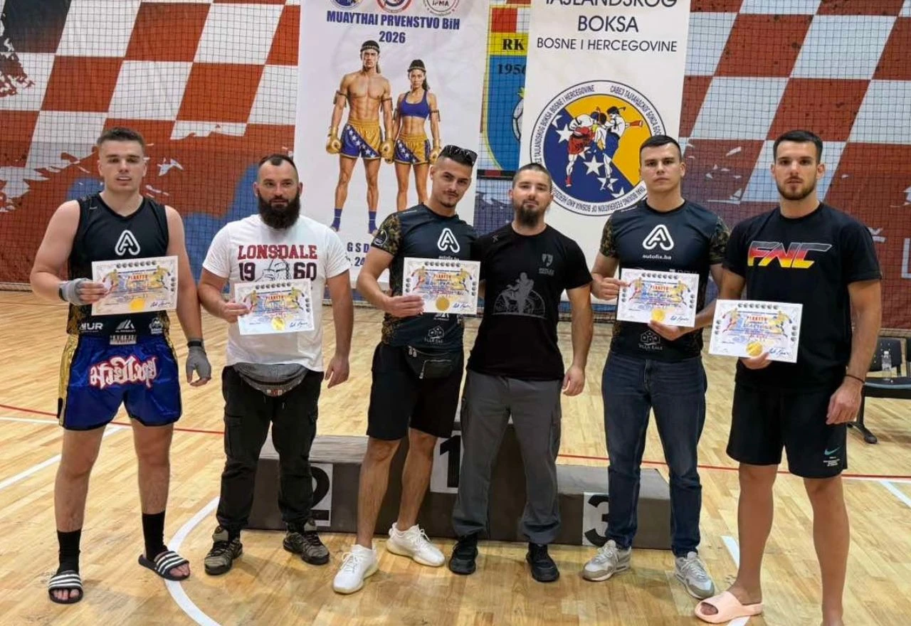 Pet boraca, pet medalja: Velik uspjeh Reflexa Mostar u Ljubuškom