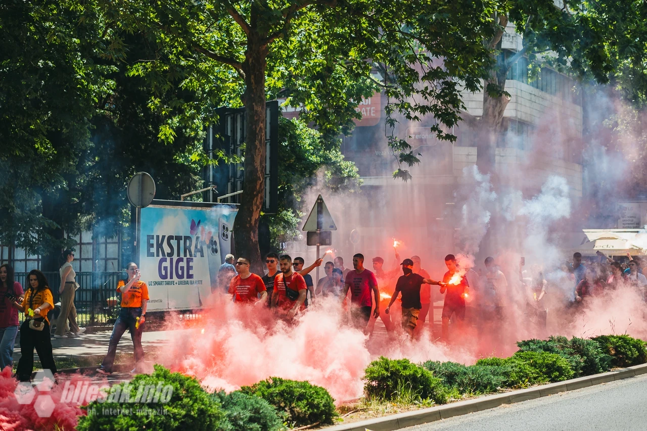 Maturanti na ulicama Mostara