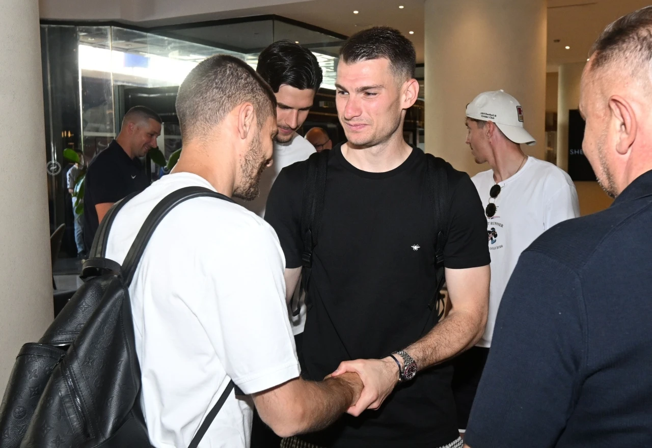 FOTO | Dobro raspoloženi Vatreni se okupili u Zagrebu