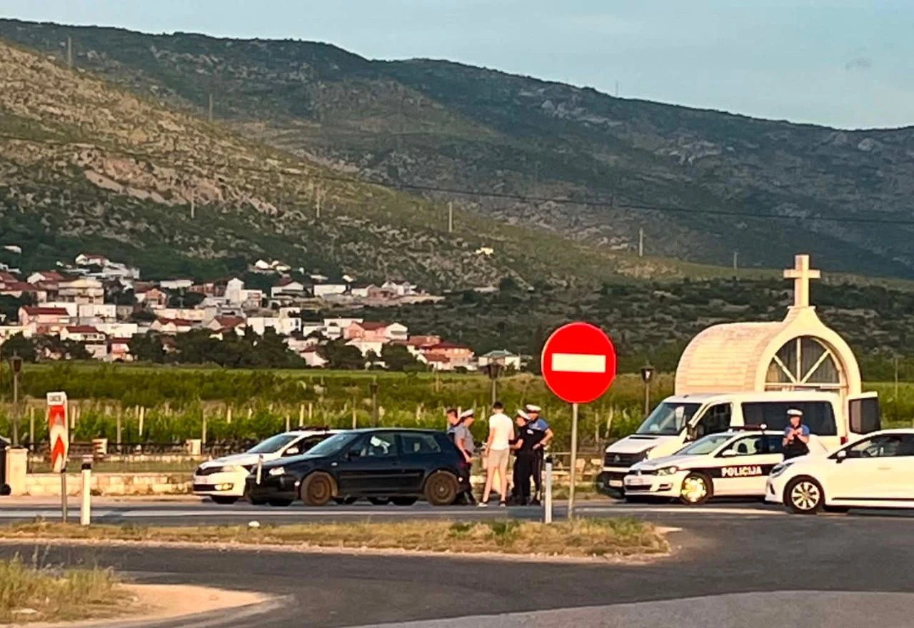 Prometna nesreća na Bišću Polju, sudjelovali automobil i motocikl
