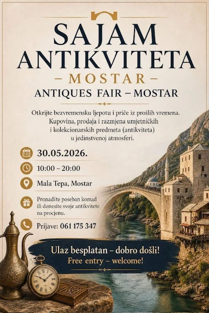 Sajam antikviteta u Mostaru