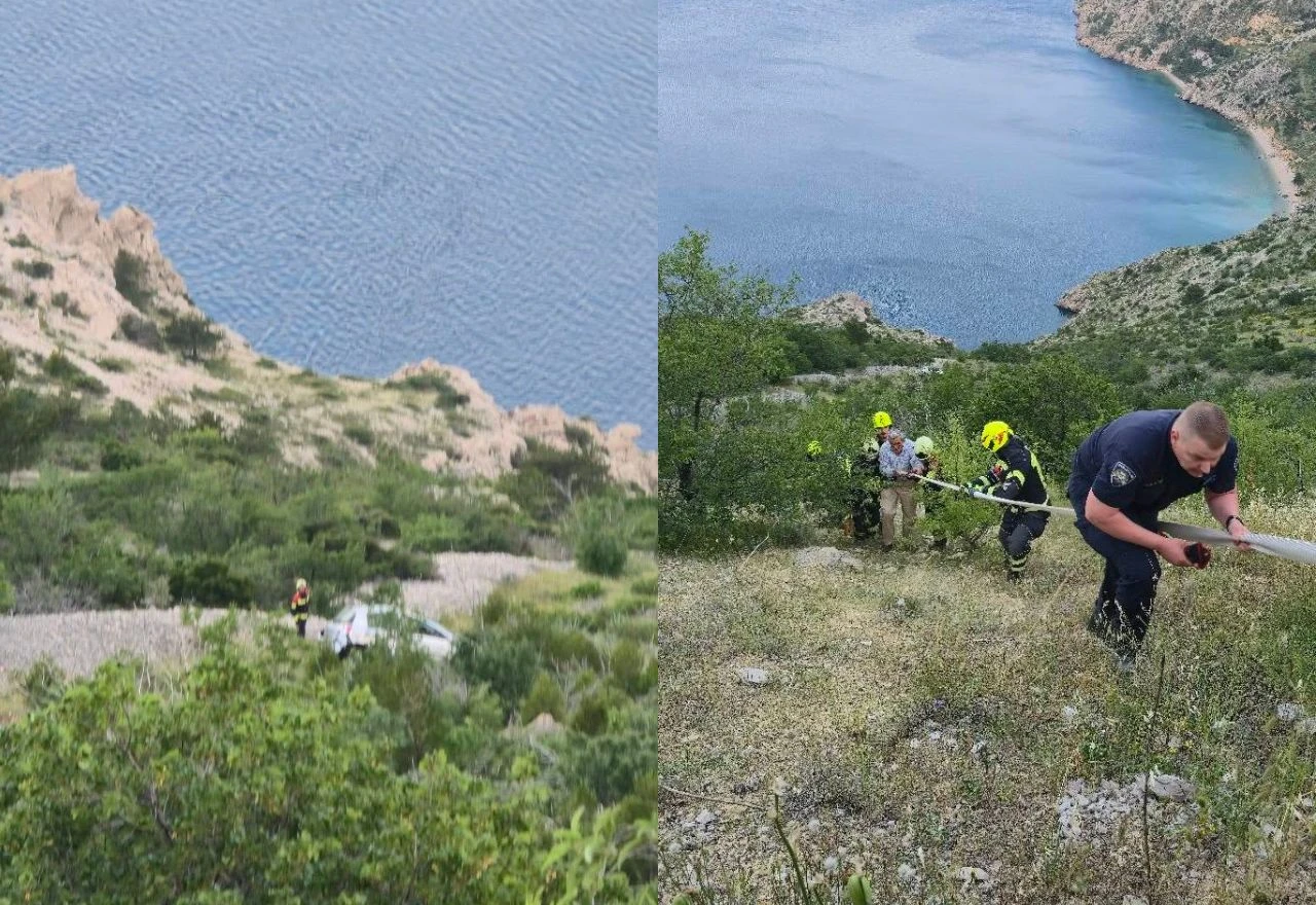 Sletio u provaliju duboku 150 metara, a zatim sam izašao iz vozila