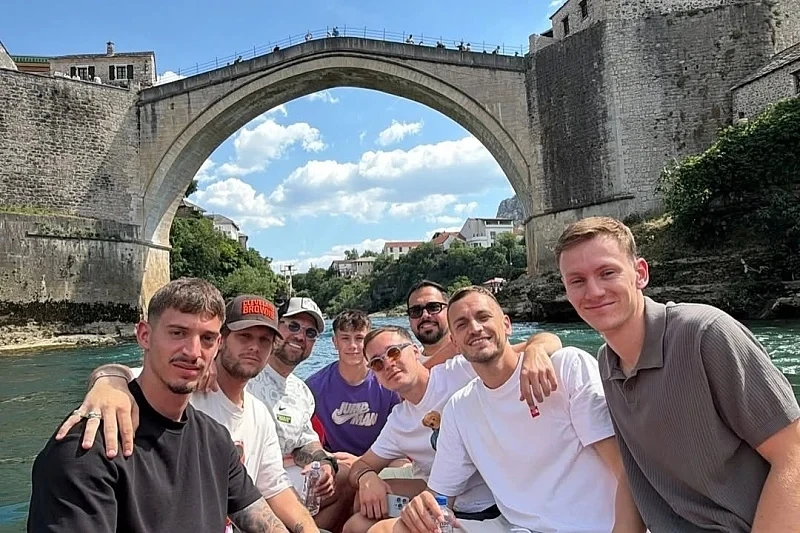 Bivši igrač Barcelone uživao u Mostaru