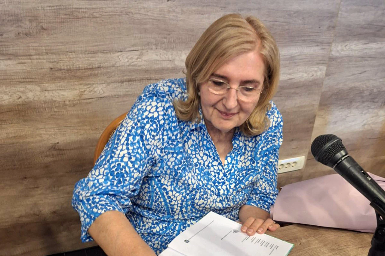FOTO | Hrvatska spisateljica Branka Primorac: U Mostaru svi dišu srcem, a ne plućima