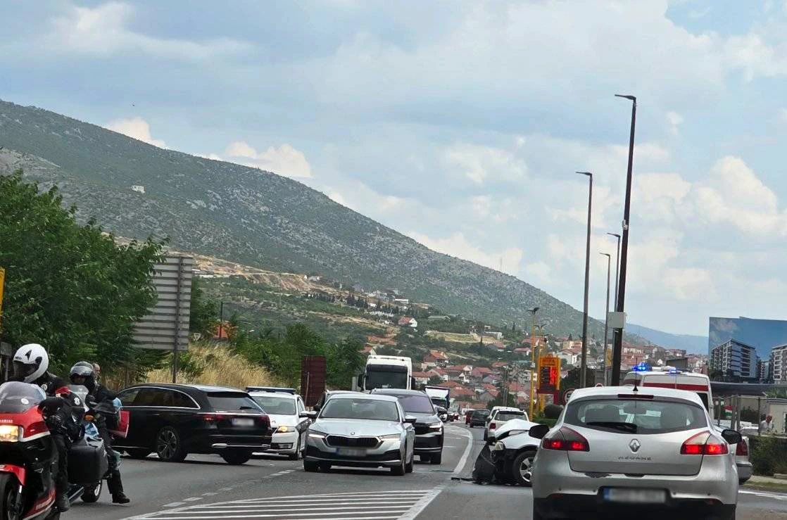 Mostar: Sudar kod nekadašnje tvornice duhana