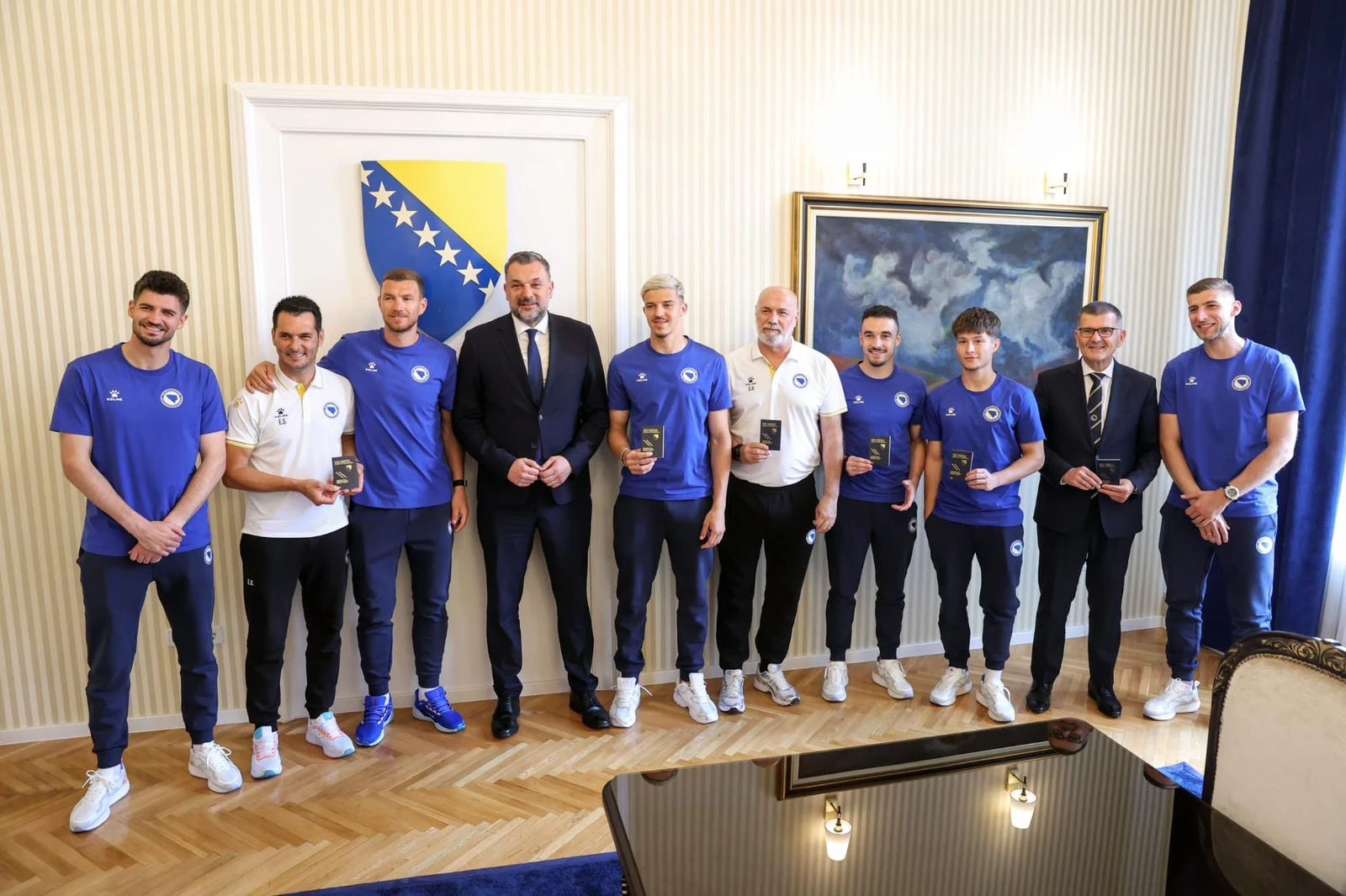 Reprezentativci Bosne i Hercegovine dobili diplomatske putovnice