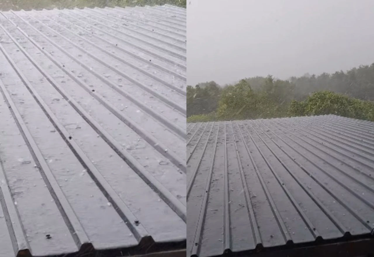 Nevrijeme s ledom pogodilo Široki Brijeg