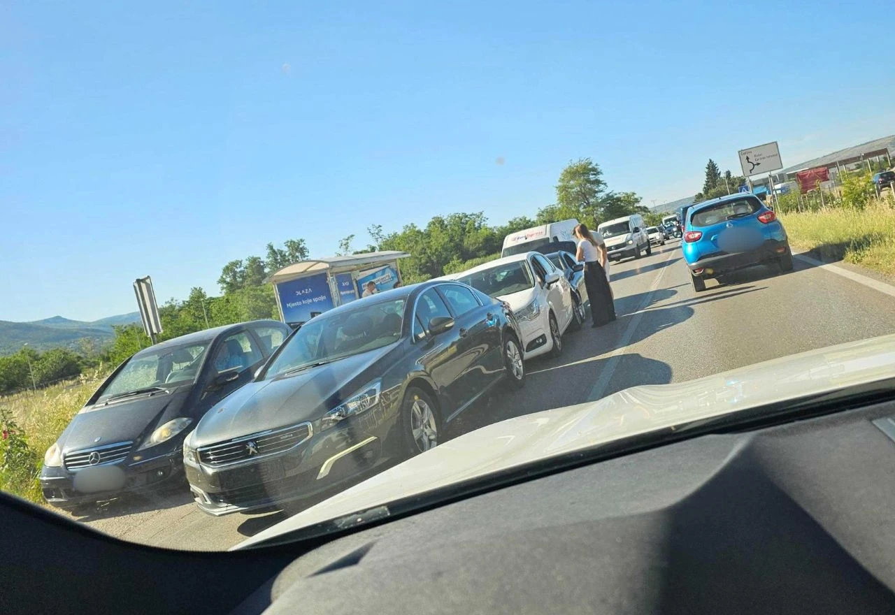 Lančani sudar u Rodoču