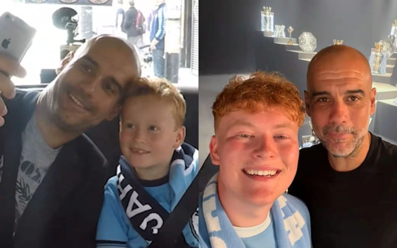 Pep Guardiola se ponovo nakon deset godina susreo sa Braydonom