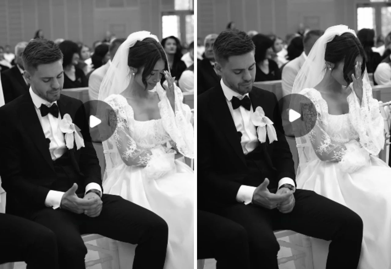 VIDEO | Mlađa sestra joj zapjevala na vjenčanju, mladenka nije mogla zaustaviti suze