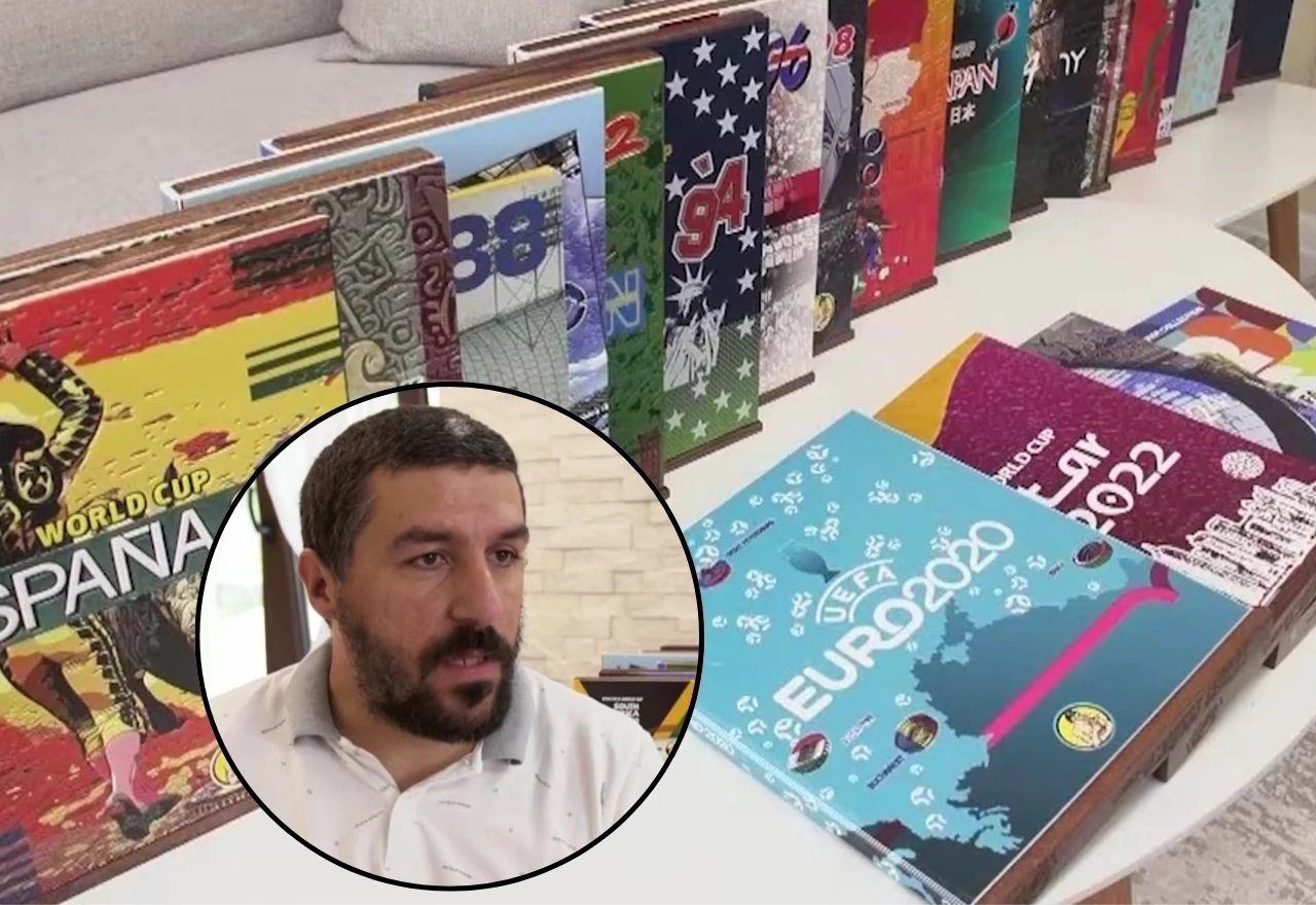 VIDEO | Tri desetljeća Panini groznice: Damir čuva malu nogometnu povijest