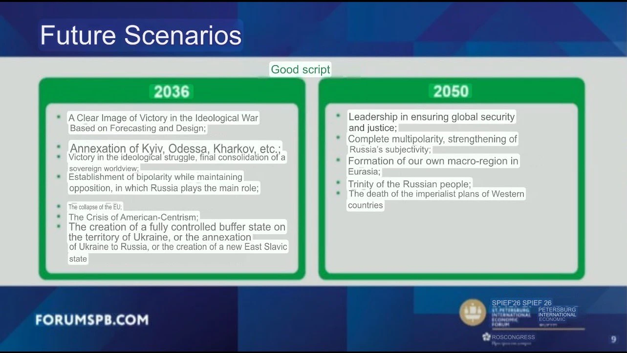 Jesu li Rusi upravo pokazali kako vide Europu i Ukrajinu 2036. godine?