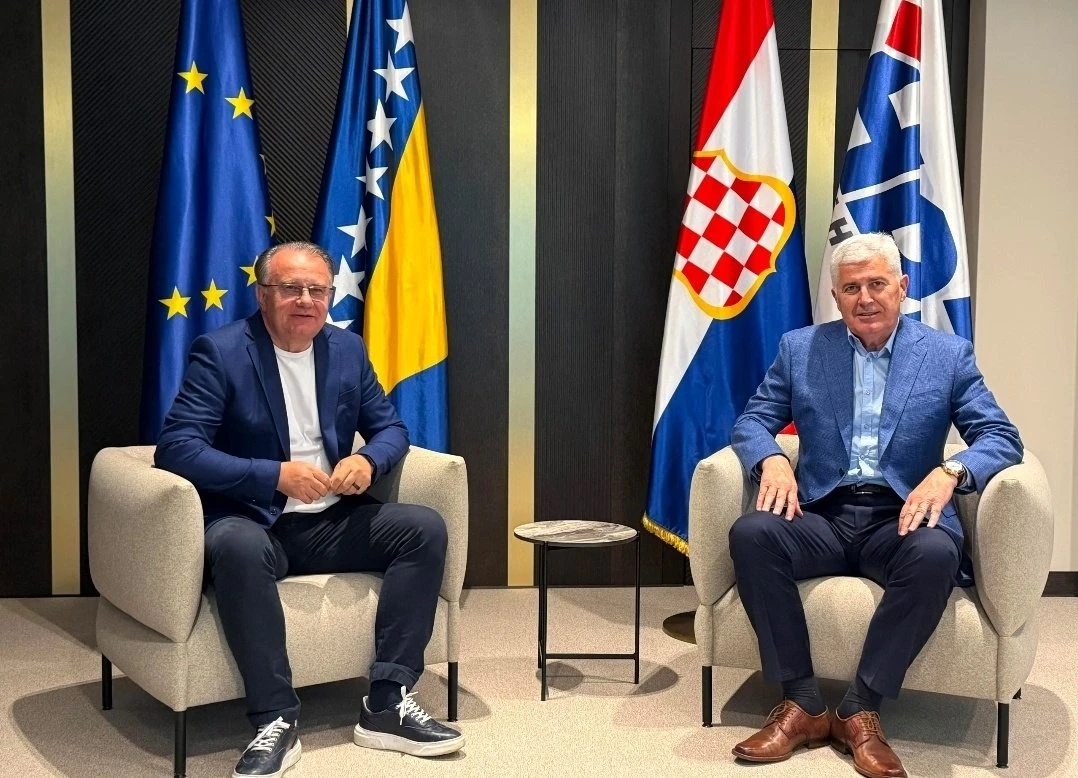 Čović ugostio Nikšića u Mostaru