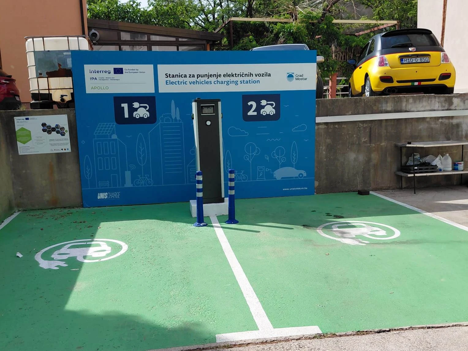 Postavljene nove punionice za električne automobile u Mostaru