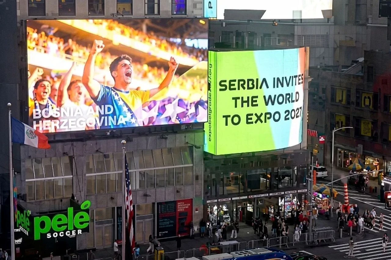 S Times Squarea podrška Zmajevima