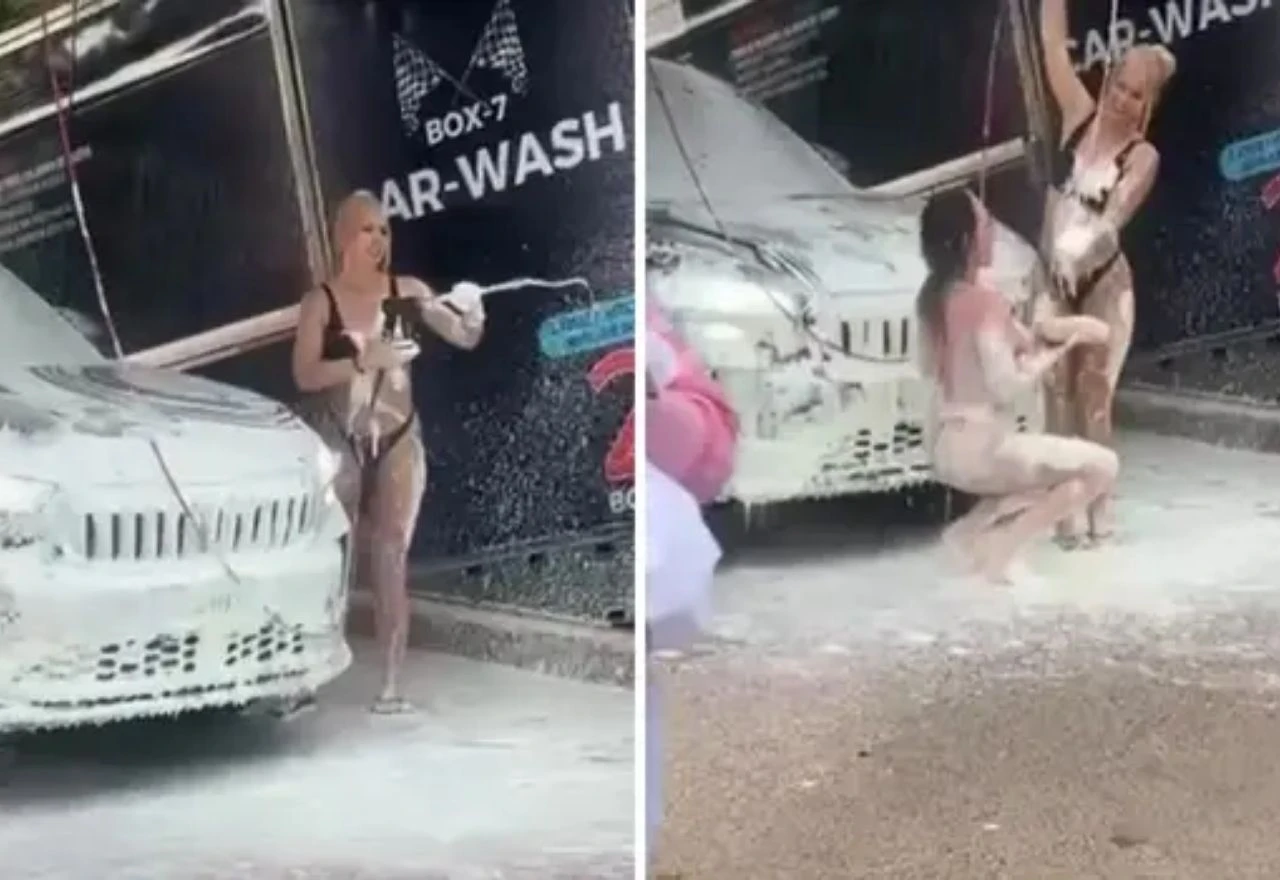 VIDEO | Nije za one slabog srca: Ovako se pere auto u Imotskom