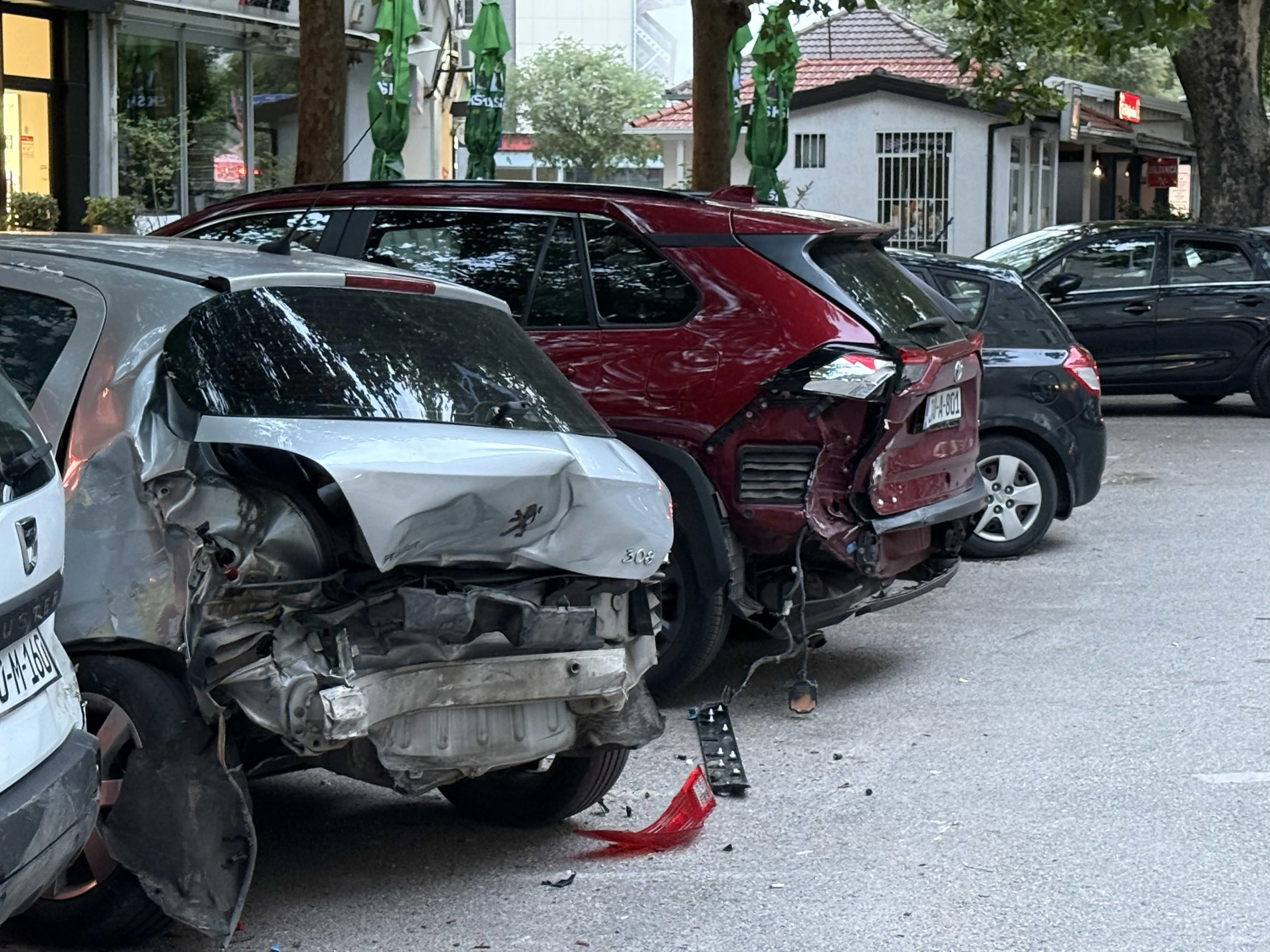 Prometna nesreća u Splitskoj ulici
