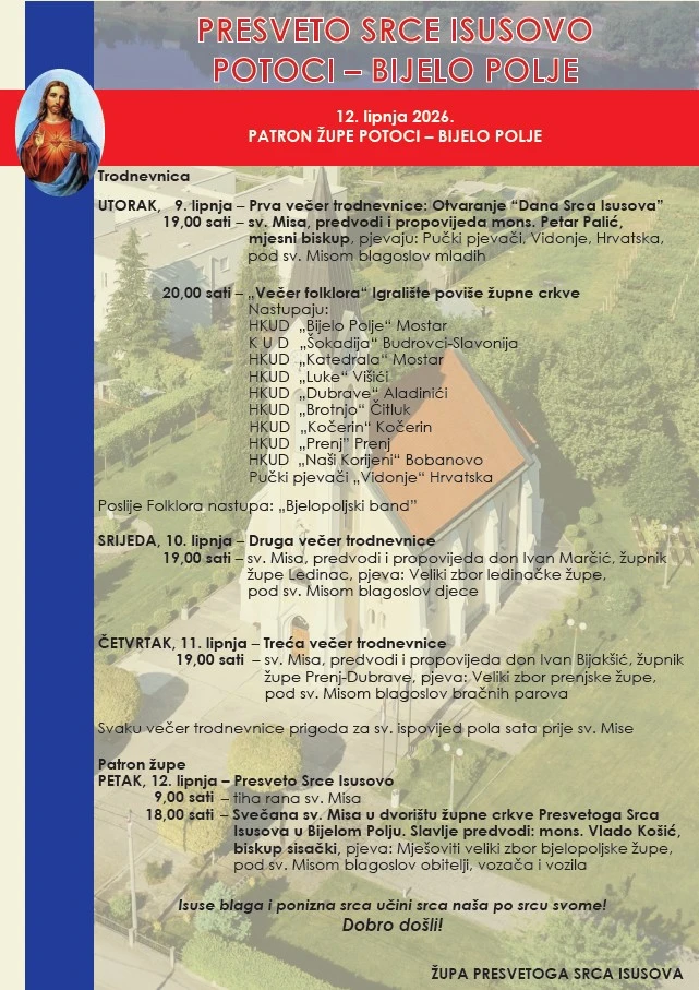 Program proslave Dana Srca Isusova