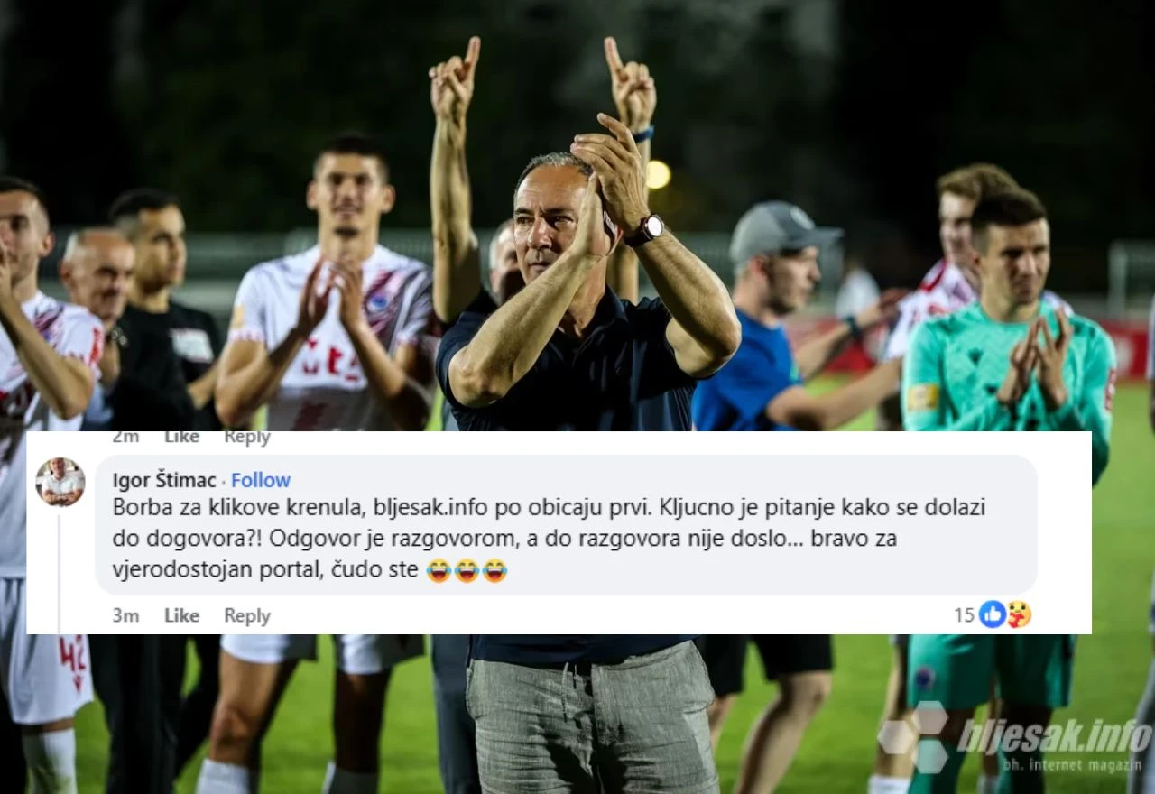 Štimac odgovorio Bljesku: Razgovora još nije bilo