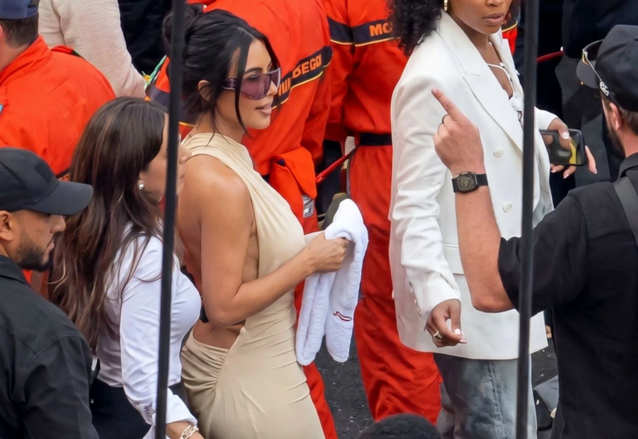 Kim Kardashian na udaru kritika: Uzela ručnik pobjedniku utrke u Monaku