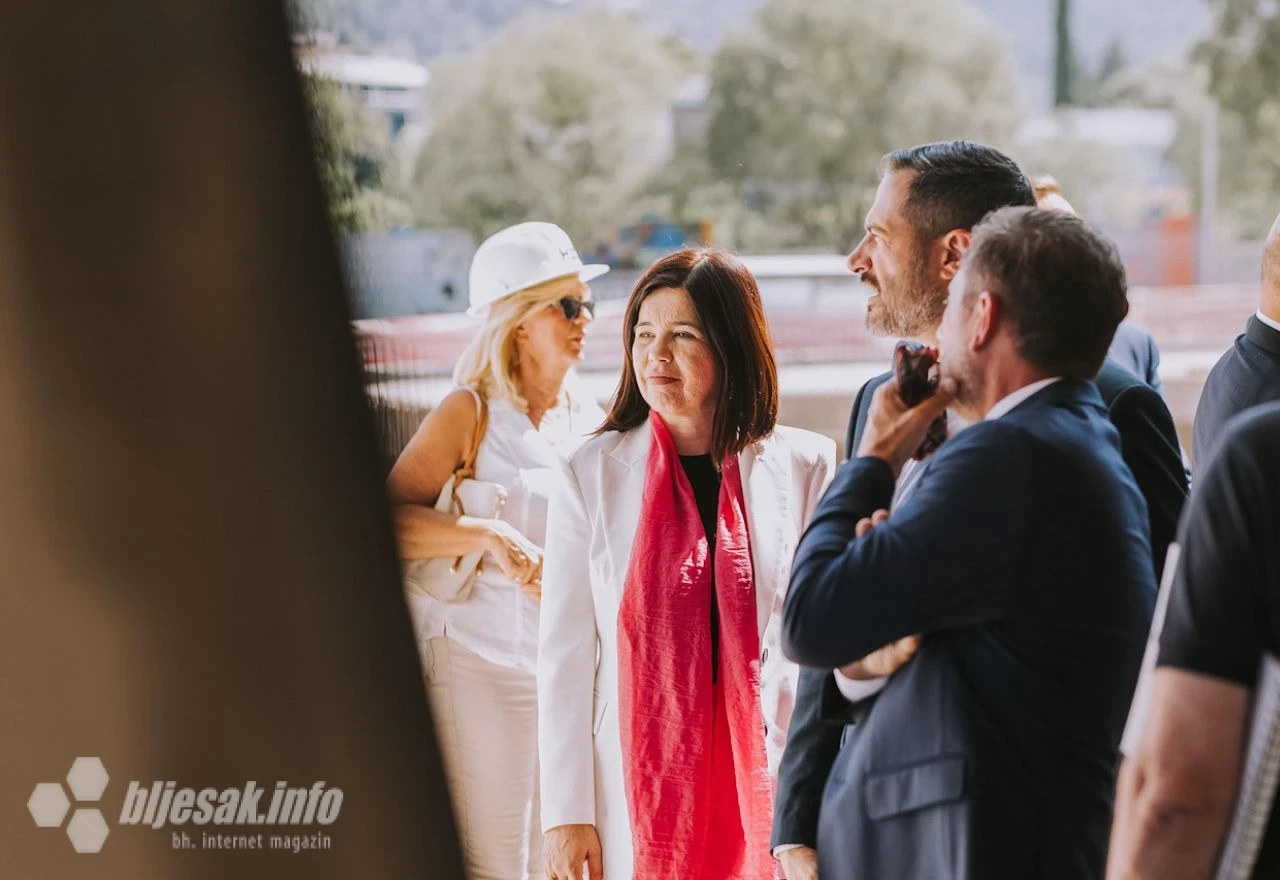 Obilazak sportske dvorane u Mostaru
