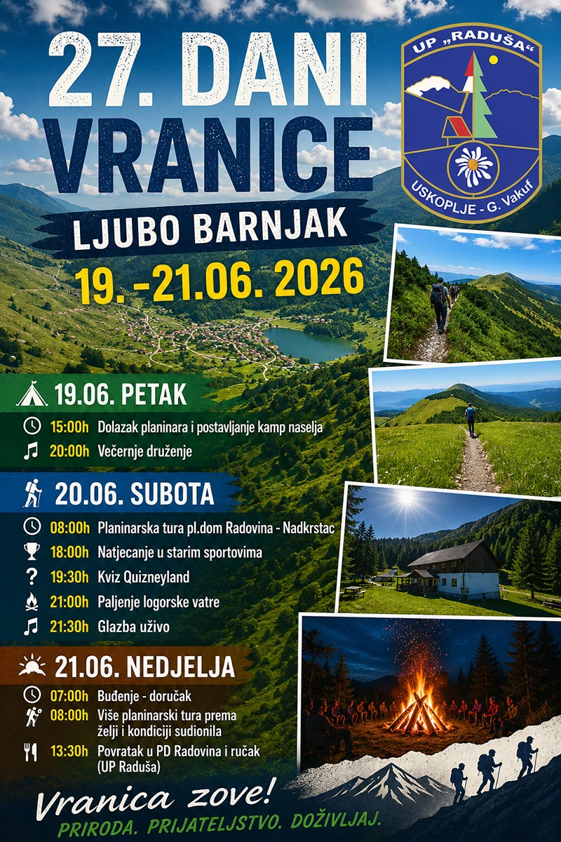 Vranica ponovno okuplja planinare: Otvara se umjetna alpinistička stijena, stižu gosti iz cijele regije