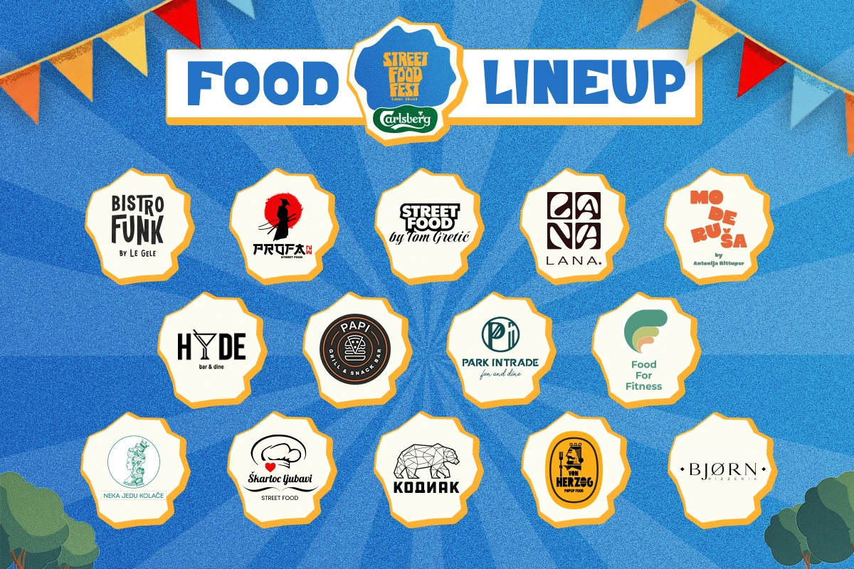 Od burgera do modernih delicija: Poznati svi izlagači Street Food Festa