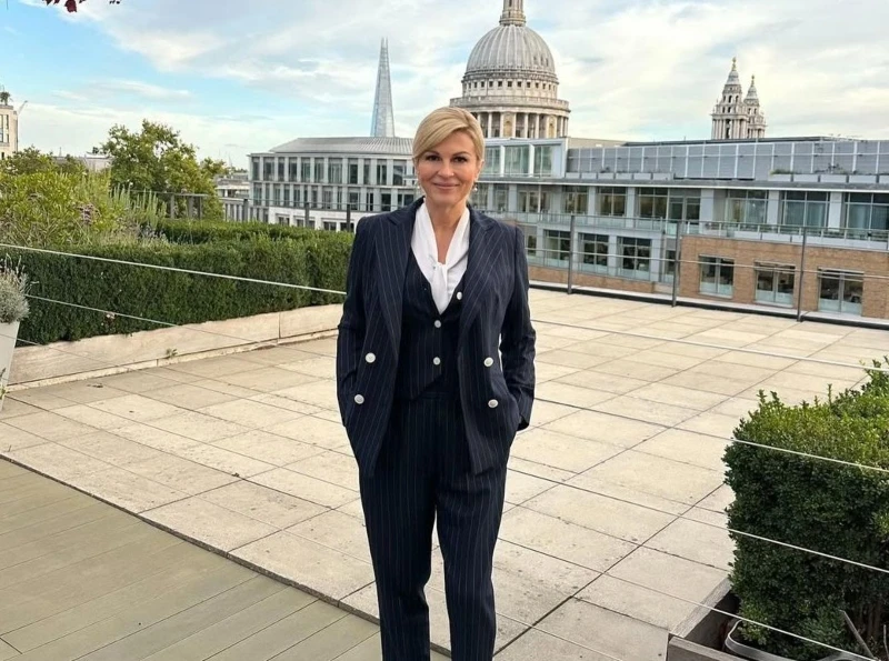 Kolinda Grabar-Kitarović: "Večeras navijam za Zmajeve"