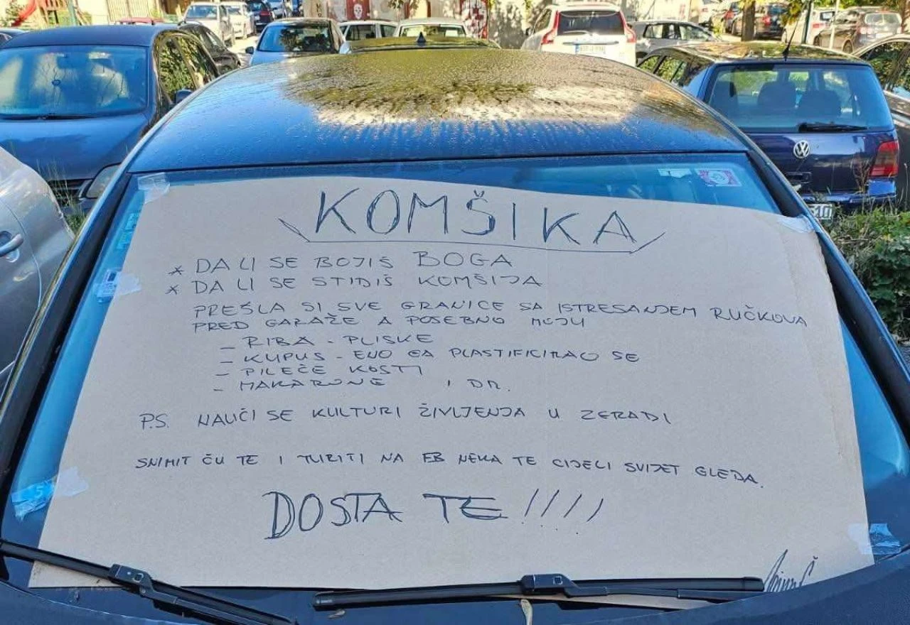 Susjedova poruka iz BiH postala hit: "Komšika, prešla si sve granice"